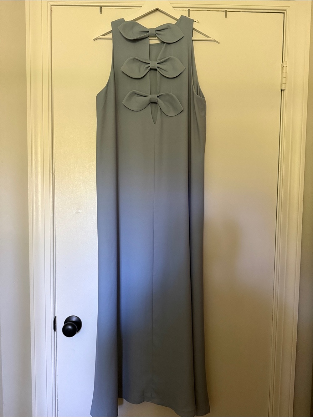 Tuckernuck Blue Fog Portia Dress | Floral-Panel Maxi Dress - Picture 3 of 4